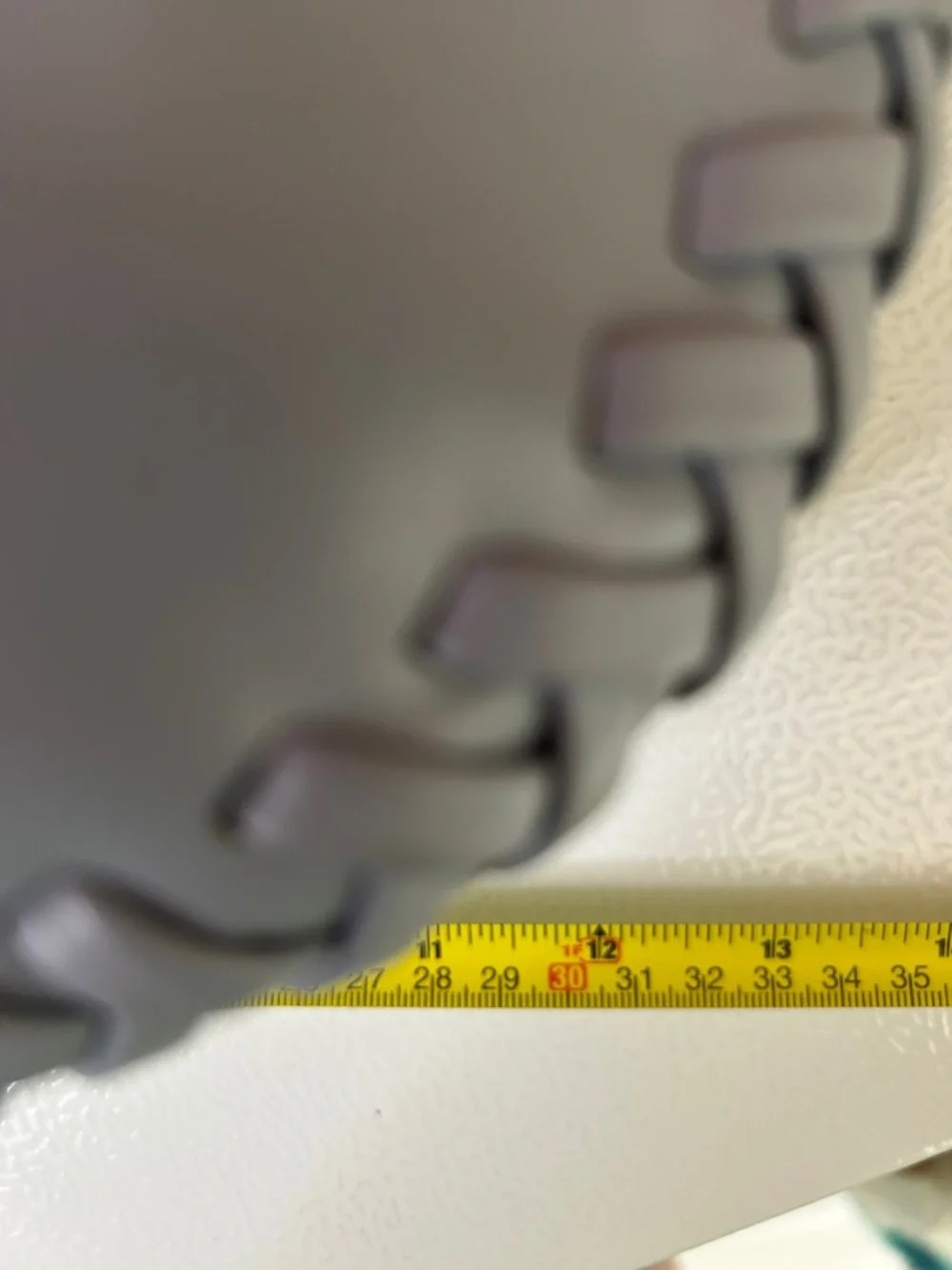 Valentino Light Blue Braided Handle Hobo with Scarf Bow - Picture 9 of 10